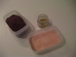 Polvo de remolacha, zanahoria y cítricos