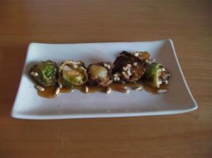 Coles de Bruselas de David Chang emplatadas