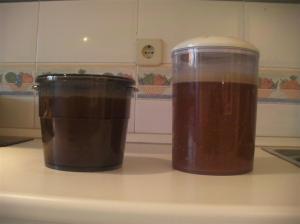 Fondo de ternera, pollo y jamón