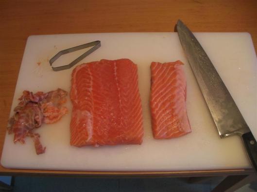 Preparado del samón