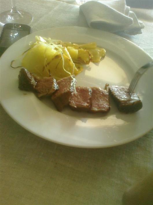 Short Ribs al vacío con patatas al horno