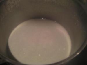 Agua de roquefort sin clarificar