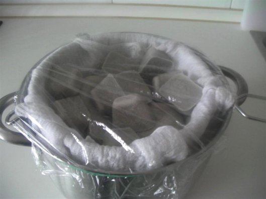 Clarificando agua de roquefort