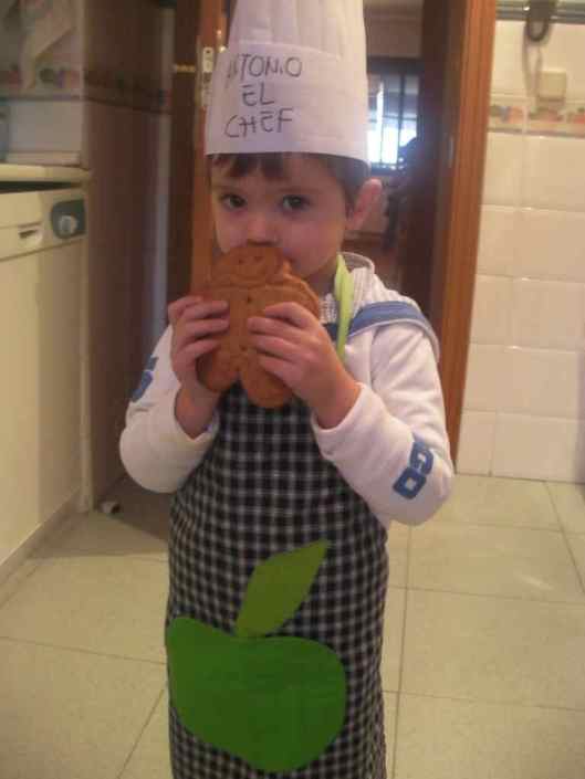 Con su propia galleta de jengibre