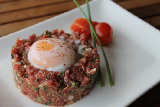 Steak tartare de secreto de buey, 1