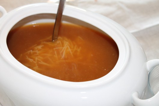 Cocido madrileño "modernista": primer vuelco