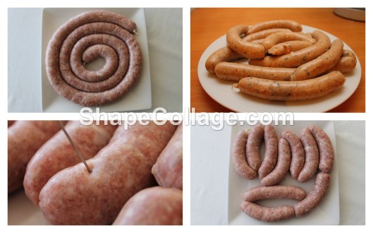 Salchichas porcionadas