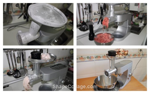 Picando carne y grasa