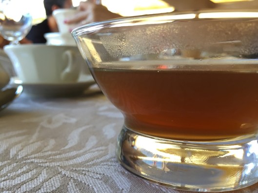 Consomé de pato y pularda